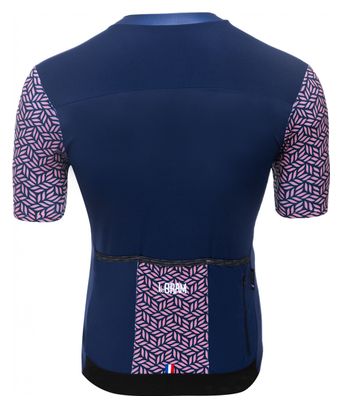 Maillot mangas cortas LeBram Aspin Slim Fit azul marino