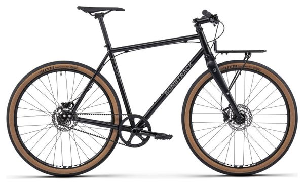 Citybike Bombtrack Outlaw Gates Carbon CDX Single Speed 650b Schwarz