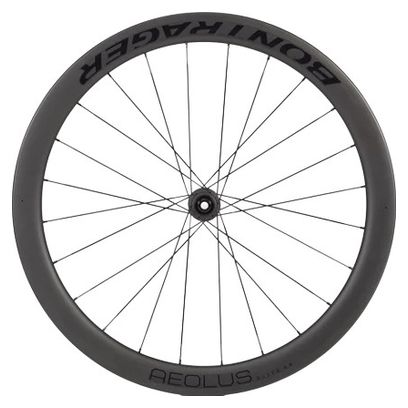 Rueda delantera para carretera Bontrager Aeolus Elite 50 TLR Disco negro