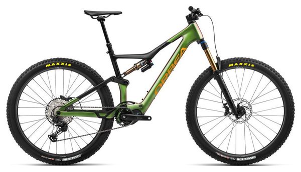 Orbea Rise M10 Electric Full-suspension MTB Grün - Größe L