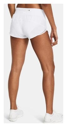 Under Armour Launch Pro White Women's Split Shorts