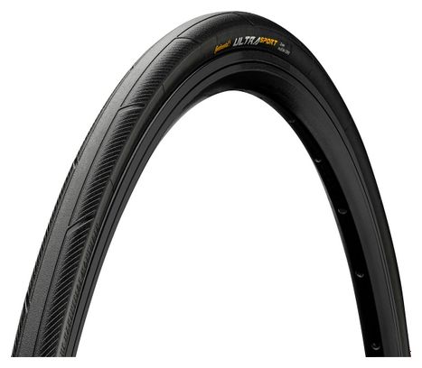 Continental Ultra Sport III 700 mm Copertone da strada Tubetype Wire PureGrip Compound E-Bike e25 Nero