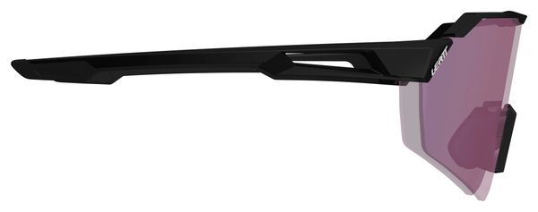 Lunettes Leatt RideViz Lite Cryztal Satin Noir/Verre Iriz Violet