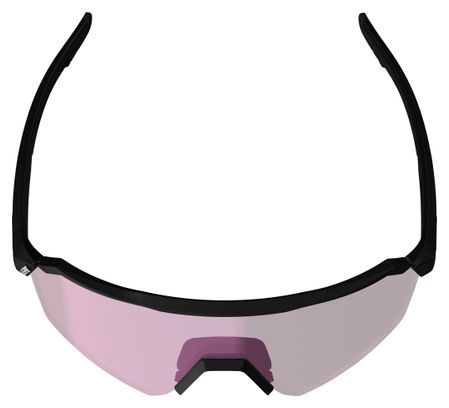 Lunettes Leatt RideViz Lite Cryztal Satin Noir/Verre Iriz Violet