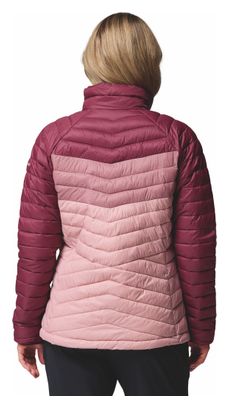 Piumino Columbia Powder Pass Rosa Donna 