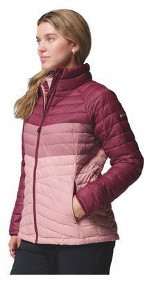 Piumino Columbia Powder Pass Rosa Donna 