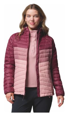 Piumino Columbia Powder Pass Rosa Donna 
