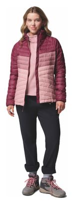 Piumino Columbia Powder Pass Rosa Donna 