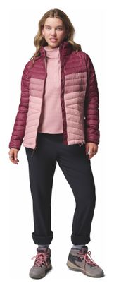 Piumino Columbia Powder Pass Rosa Donna 
