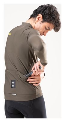 Maillot térmico de manga larga LeBram Training Caqui Verde