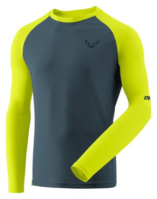 Maglia a maniche lunghe Dynafit Alpine Pro giallo/nero da uomo
