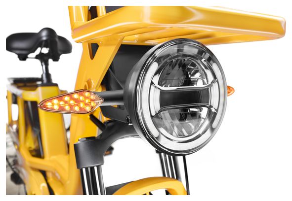 Vélo Cargo GAYA  L'Incroyable Le Long  Amande  pack Enfant