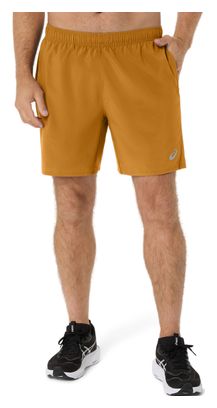 Pantalones cortos Asics Core 7in naranja para hombre