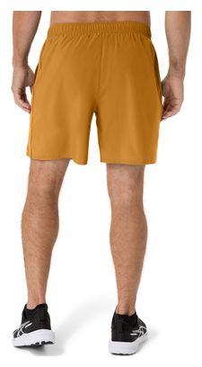 Pantalones cortos Asics Core 7in naranja para hombre