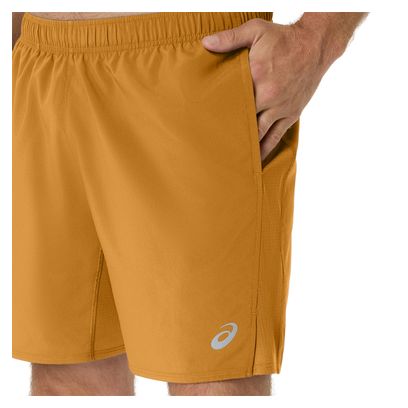 Pantalones cortos Asics Core 7in naranja para hombre