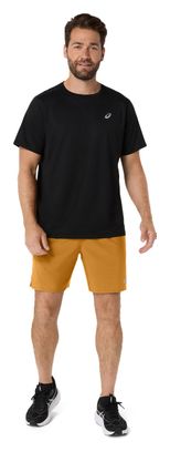 Pantalones cortos Asics Core 7in naranja para hombre