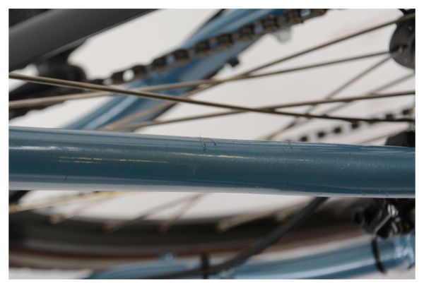 Produit Reconditionné - Vélo de Ville Électrique Bicyklet Camille Shimano Acera/Altus 8V 504 Wh 700 mm Bleu 2021