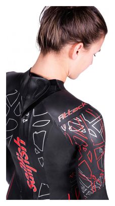 Traje de neopreno Sailfish Attack 7 para mujer Negro