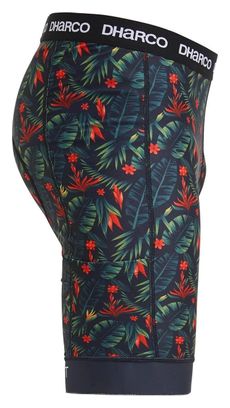 Undershort Padded Party Tropical Blue/Red