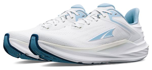 Altra Torin 8 Running Shoes, White/Blue, Women's