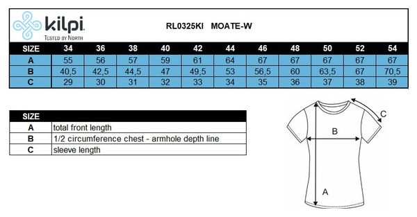 Maillot de vélo femme Kilpi MOATE-W