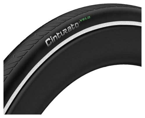 Pirelli Cinturato Velo 700mm Tubeless Ready Tire Flexible Armour Tech SmartNET Silica Reflective