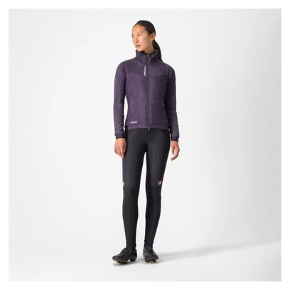 Castelli Fly Thermal Violet Women's Long Sleeve Jacket