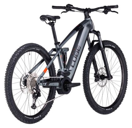 Cube Stereo Hybrid 120 Pro 750 Electric Full Suspension MTB Shimano Deore 12S 750 Wh 27.5'' Flash Grey 2023