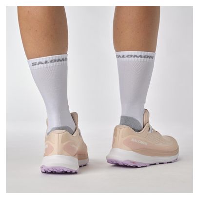 Refurbished Product - Salomon Ultra Glide 2 Beige Violet Women's Trail Shoes