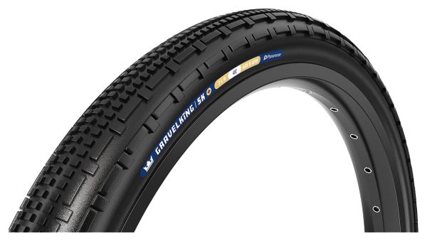Pneu Gravel Panaracer GravelKing SK+ 650b Tubeless Ready Souple ZSG Gravel Compound BeadLock TuffTex+ Noir