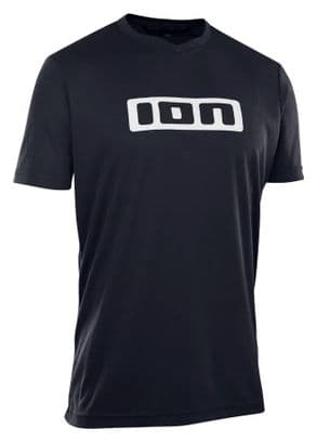 ION Logo MTB Jersey met korte mouwen Zwart
