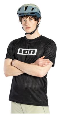 ION Logo MTB short sleeve jersey Black