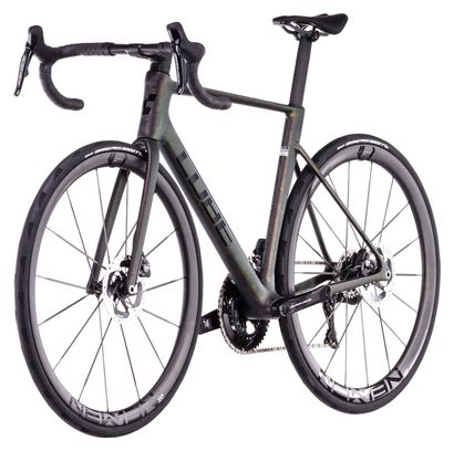 Cube Litening Air C:68X SLT Bicicletta da corsa Shimano Dura-Ace Di2 12S 700 mm Liquid Lava Iridescent Grey 2025