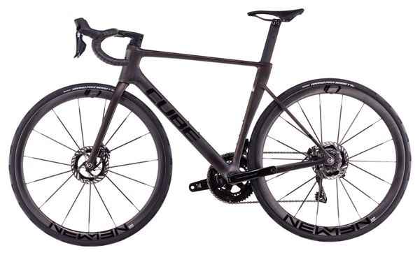 Cube Litening Air C:68X SLT Bicicletta da corsa Shimano Dura-Ace Di2 12S 700 mm Liquid Lava Iridescent Grey 2025