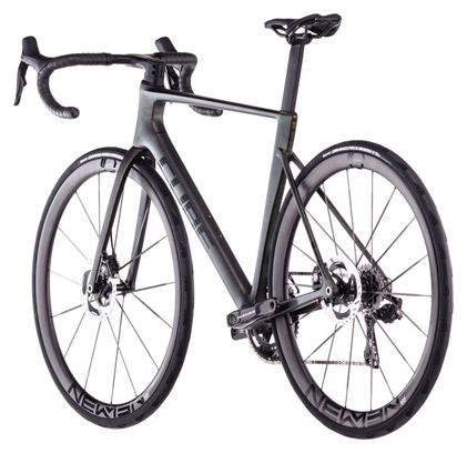 Cube Litening Air C:68X SLT Bicicletta da corsa Shimano Dura-Ace Di2 12S 700 mm Liquid Lava Iridescent Grey 2025
