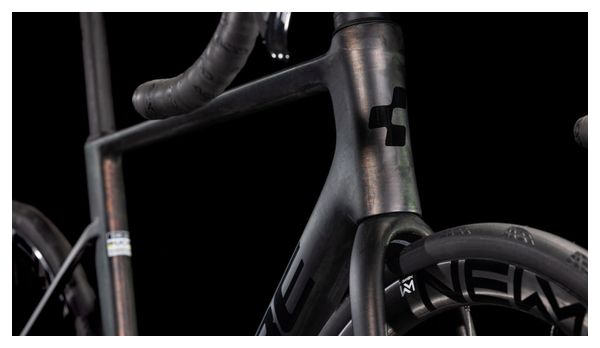 Cube Litening Air C:68X SLT Bicicletta da corsa Shimano Dura-Ace Di2 12S 700 mm Liquid Lava Iridescent Grey 2025