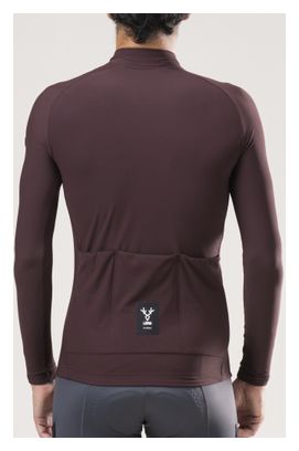Maillot Manches Longues LeBram Off-Road Mi-Saison Bordeaux