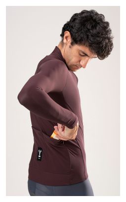 Maillot Manches Longues LeBram Off-Road Mi-Saison Bordeaux