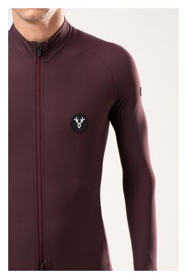 Maillot Manches Longues LeBram Off-Road Mi-Saison Bordeaux