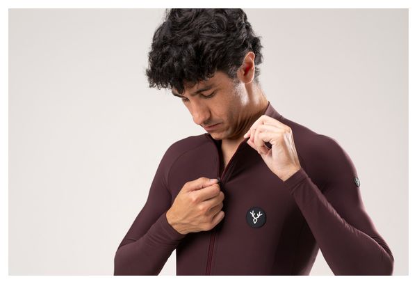 Maillot Manches Longues LeBram Off-Road Mi-Saison Bordeaux