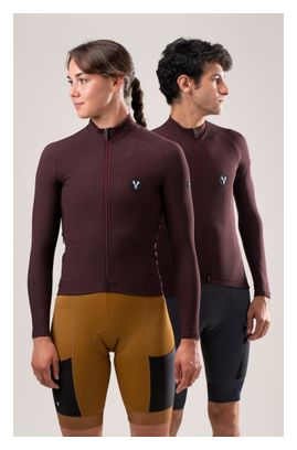 Maillot Manches Longues LeBram Off-Road Mi-Saison Bordeaux