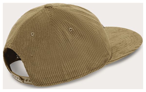 Casquette Oakley Ellipse Corduroy Vert