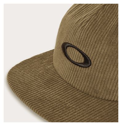 Casquette Oakley Ellipse Corduroy Vert