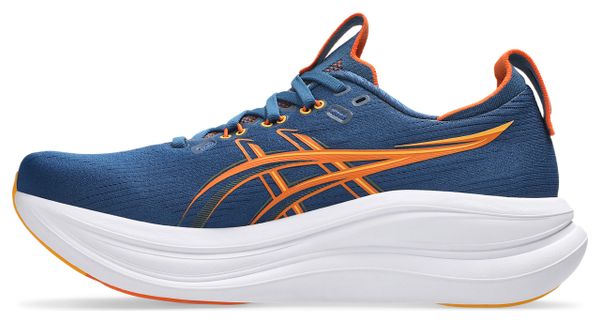 Chaussures Running Asics Gel-Nimbus 28 Bleu/Orange Homme