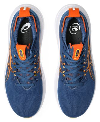 Chaussures Running Asics Gel-Nimbus 28 Bleu/Orange Homme