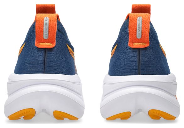 Chaussures Running Asics Gel-Nimbus 28 Bleu/Orange Homme