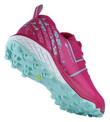 Zapatillas Raidlight Responsiv Dynamic 2.0 Trail rosa azul mujer