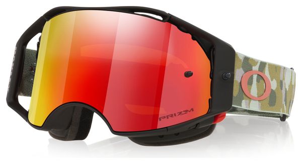 Oakley Airbrake MTB Goggles Green Camo/Prizm MX Trail Torch/Ref: OO7107-33