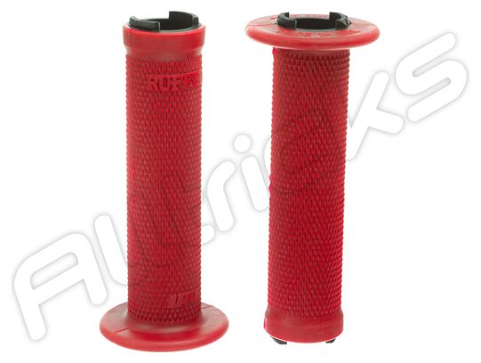 ODI Ruffian Lock-On 143mm Rood / Zwart Grips