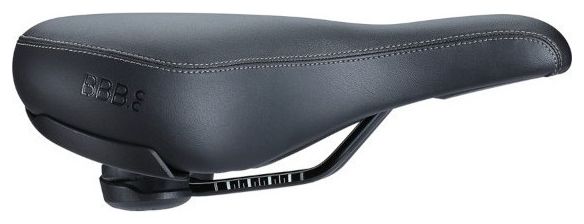 Selle BBB SoftShape Upright Anatomic 265 mm Noir